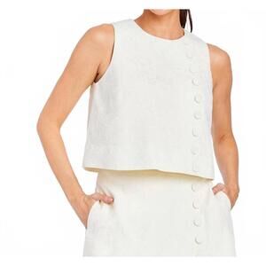NEW MESTIZA NEW YORK etta top in ivory